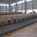 Hot Rolled Steel Sheet Pile 400*100*10.5*12m Length